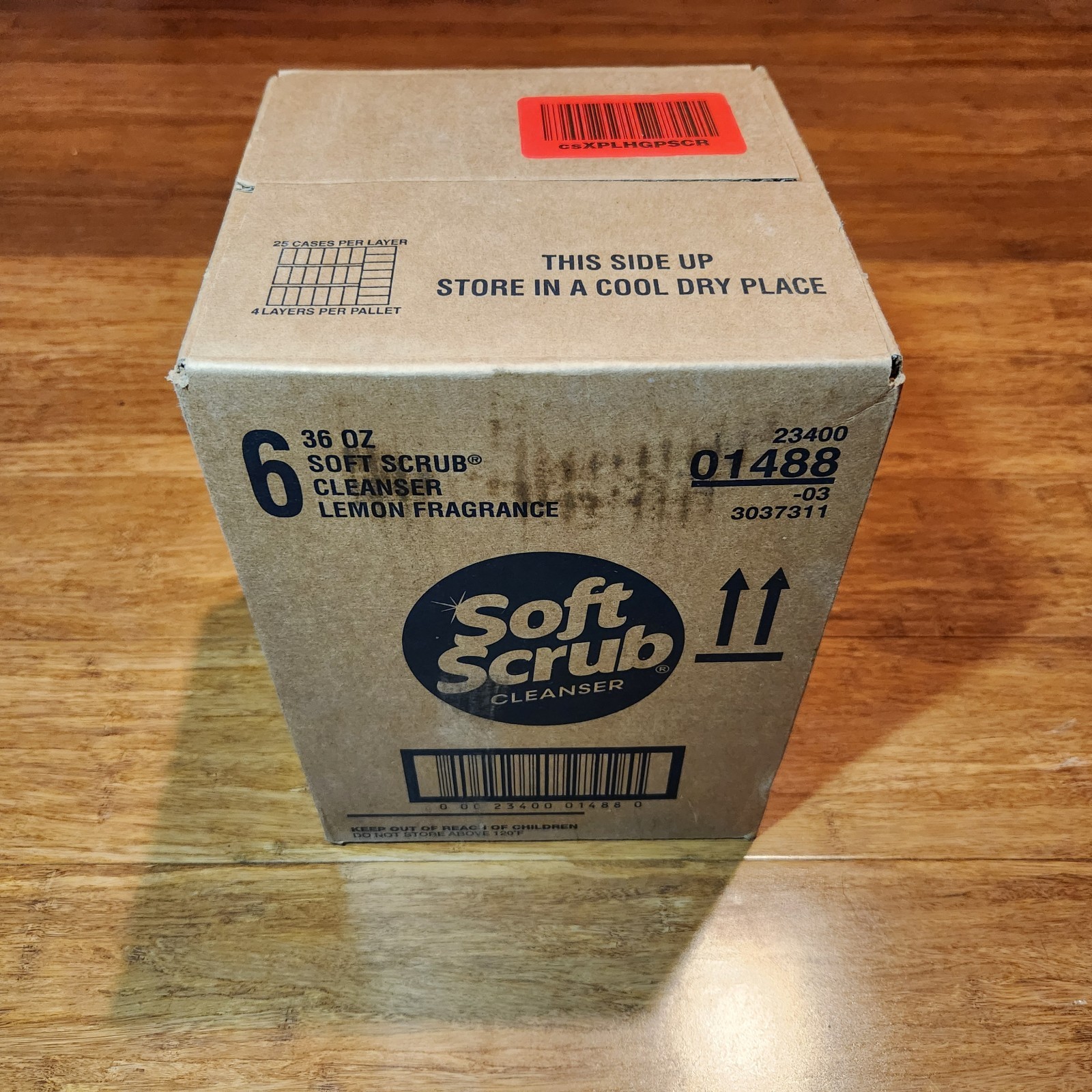 6 X Soft Scrub Lemon 36 Fl Oz All Purpose Cleaner Bathroom Kitchen Clean