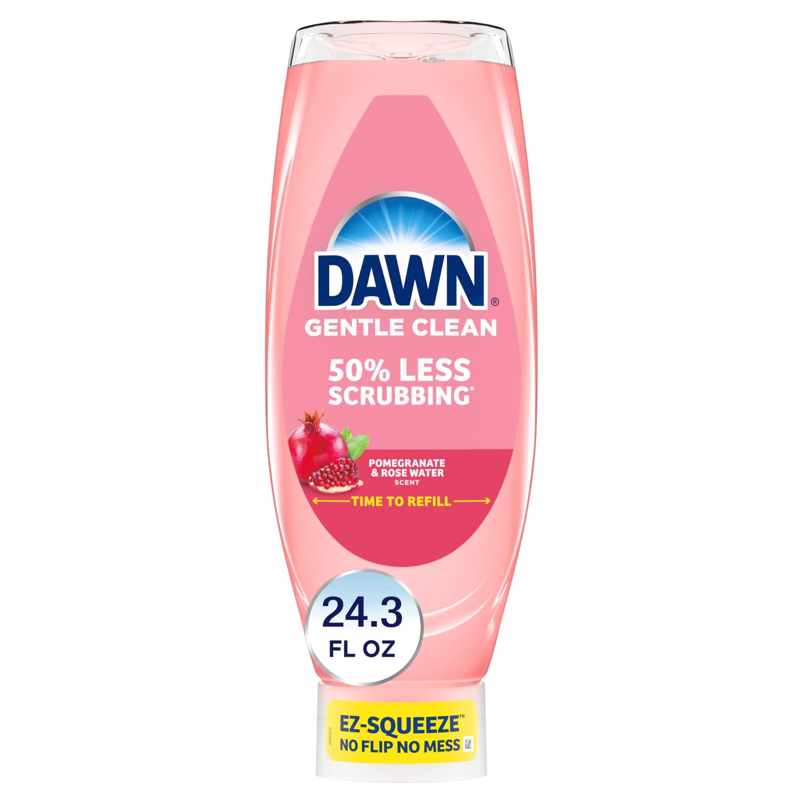 Gentle Clean EZSqueeze Dishwashing Liquid Dish Soap, Pomegranate and Rose Wat…