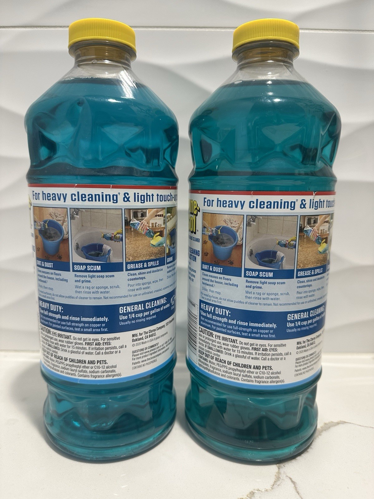 Pine-Sol Sparkling Wave 4 X Multi-Surface Cleaner Blue 48oz Discontinued Qty 2