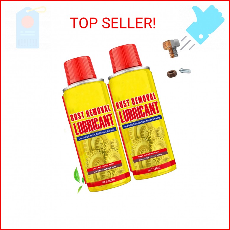 TERFISE 6.1oz Anti-Rust Lubricant Spray & Rust Remover for Metal, Multi-Purpose