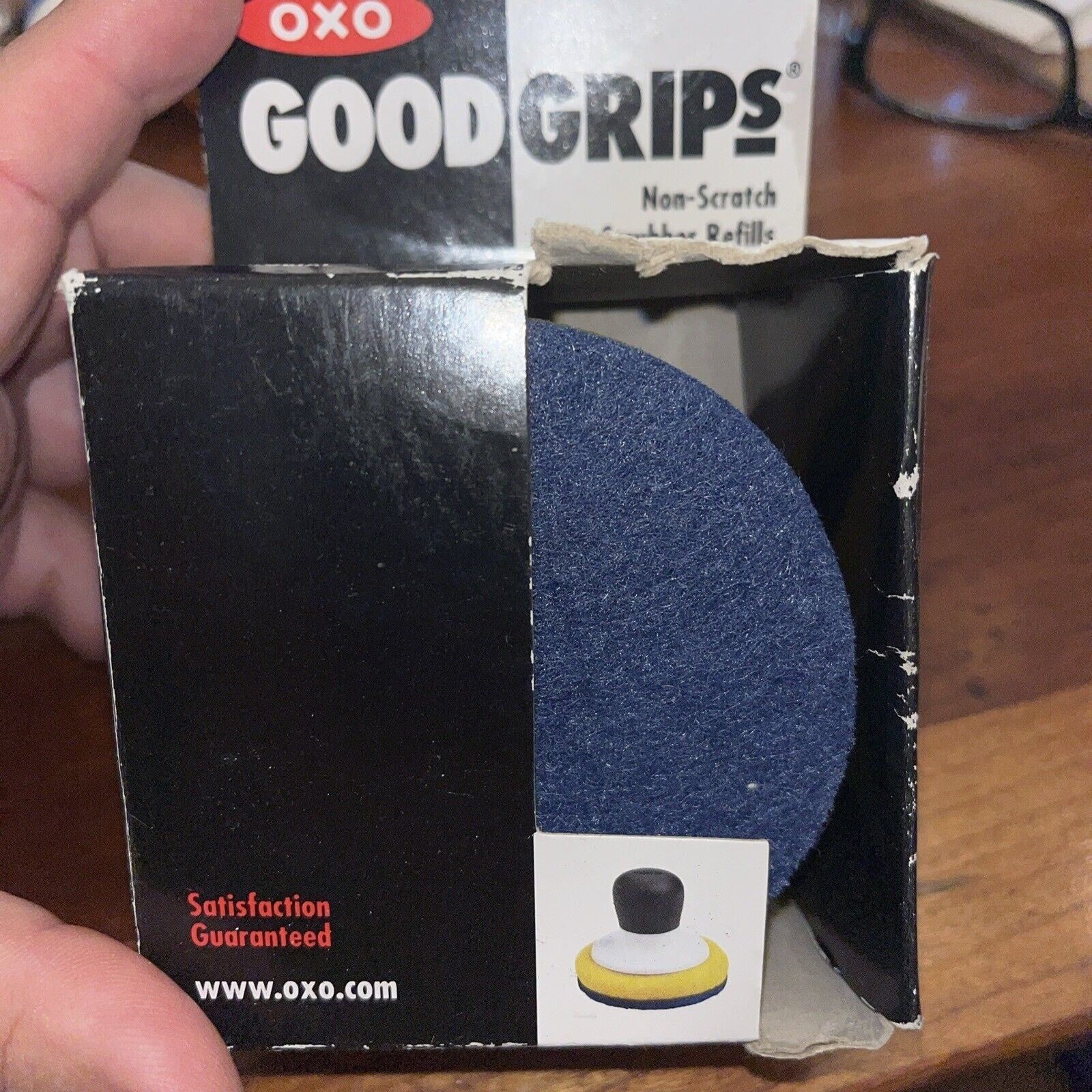 New OXO Good Grips Non-Scratch Scrubber Refills (3 Inch Diameter)