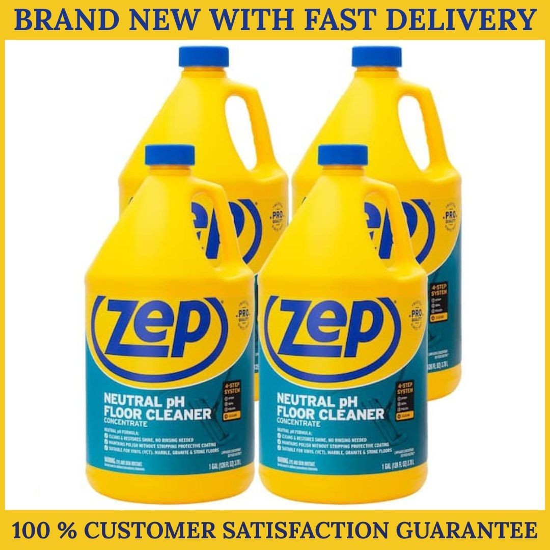 ZEP Neutral Floor Cleaner 1 Gal ZUNEUT128 (Pack of 1/4/6)