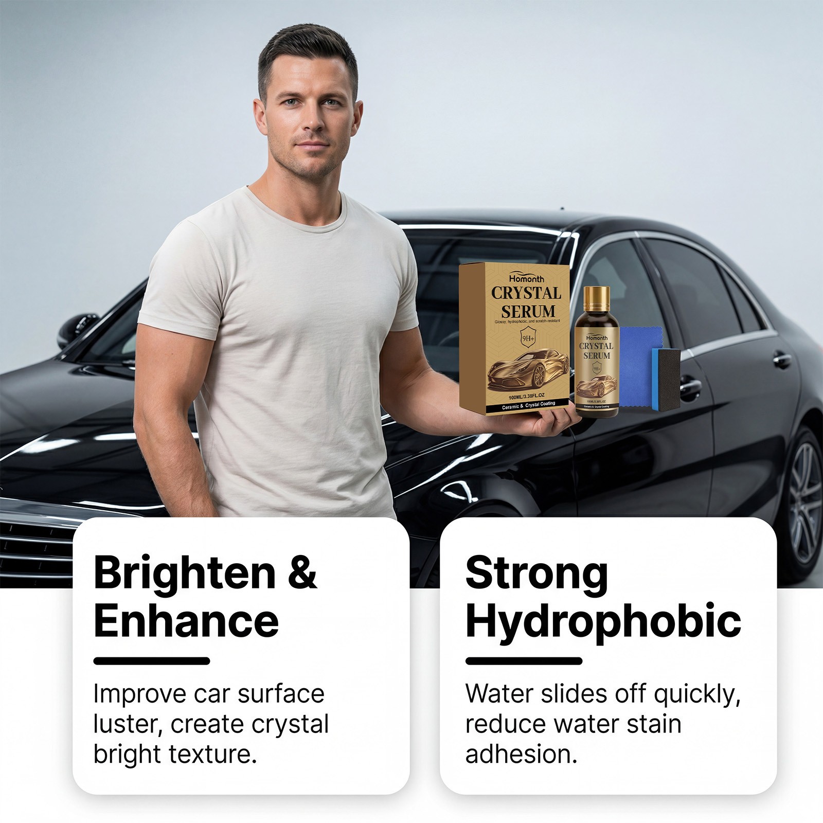 100ML PTZ Crystal Serum – Advanced Graphene Ceramic Coating For Cars US