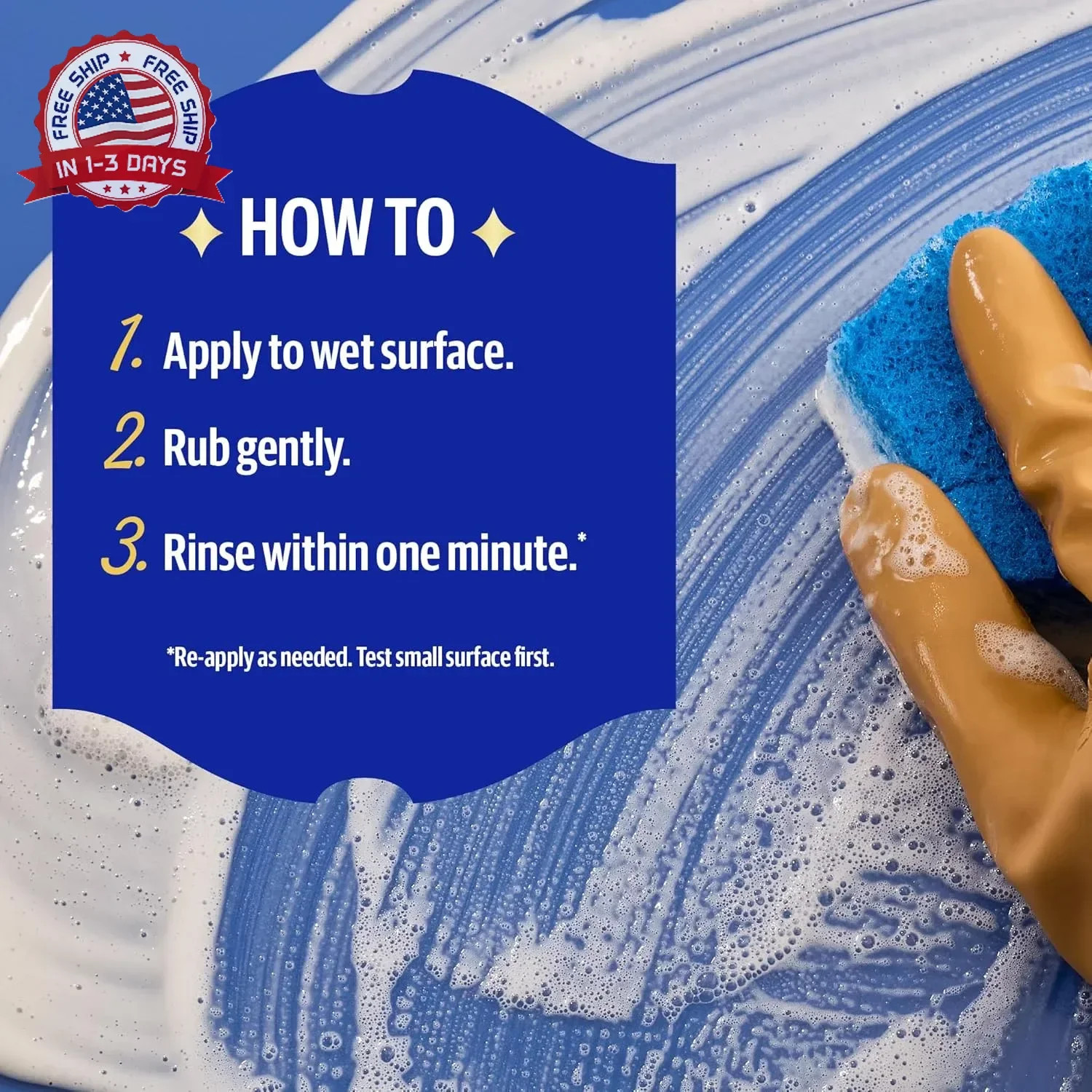 Bar Keepers Friend Soft Cleanser 26 oz + Spray & Foam Multipurpose MORE Spray Cl