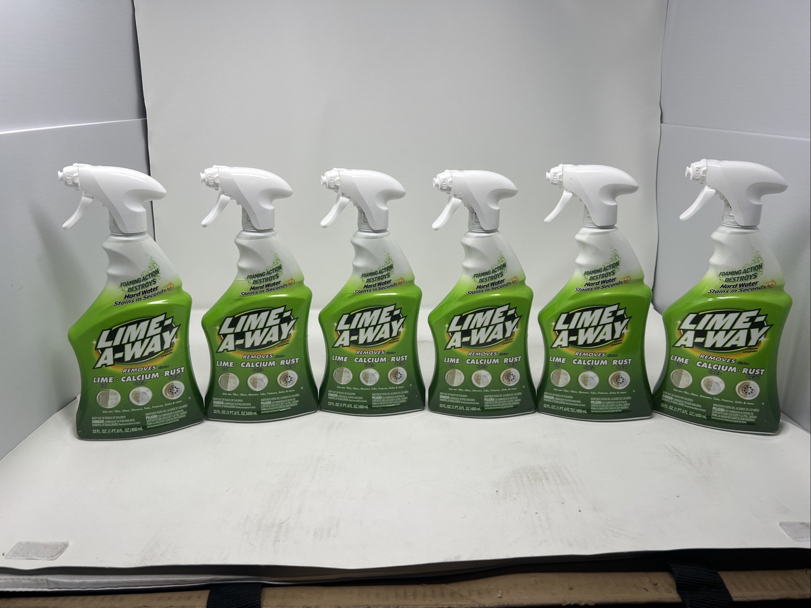 LIME-A-WAY 87103 22 oz. Spray Bottle Lime, Calcium and Rust Remover (6/CT) New