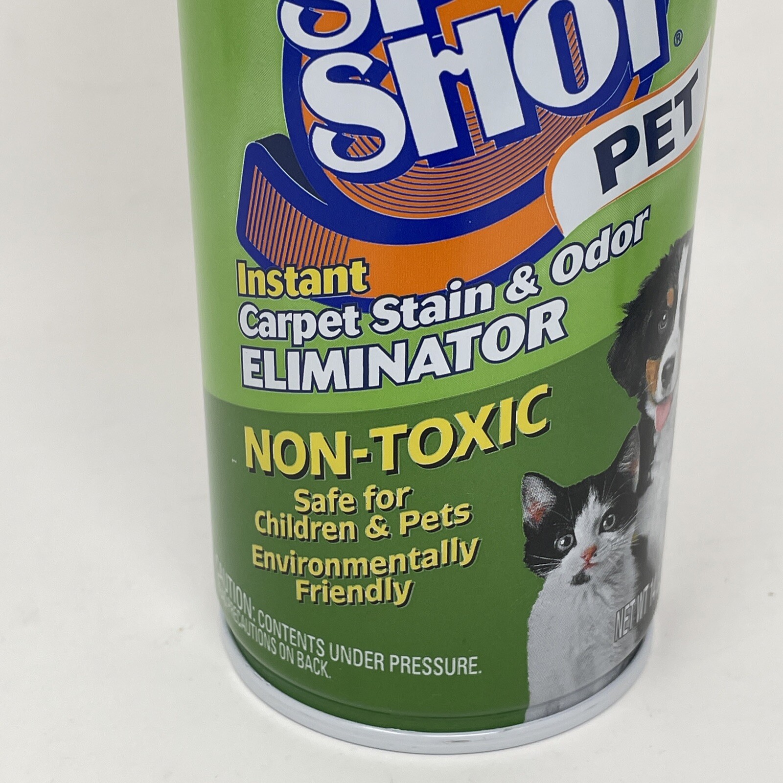 2 Spot Shot Non-Toxic Pet Instant Carpet Odor & Stain Remover 14 oz Aerosol NEW