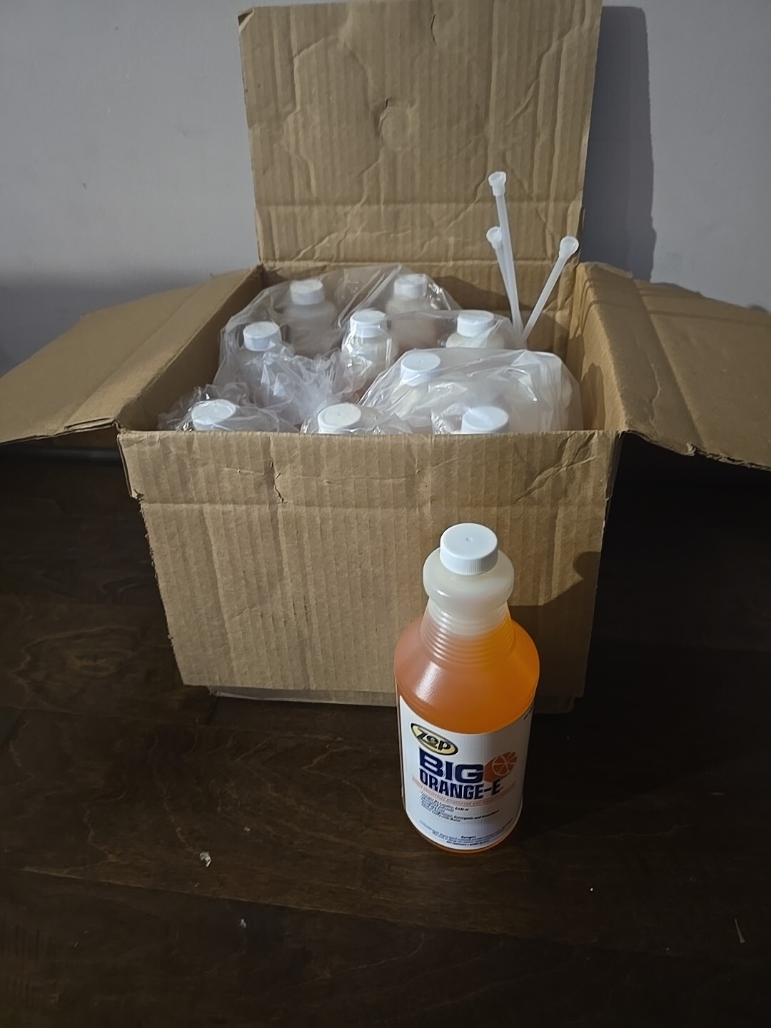 11 x ZEP BIG ORANGE LIQUID CITRUS INDUSTRIAL DEGREASER GRAFFITI REMOVER 32 OZ