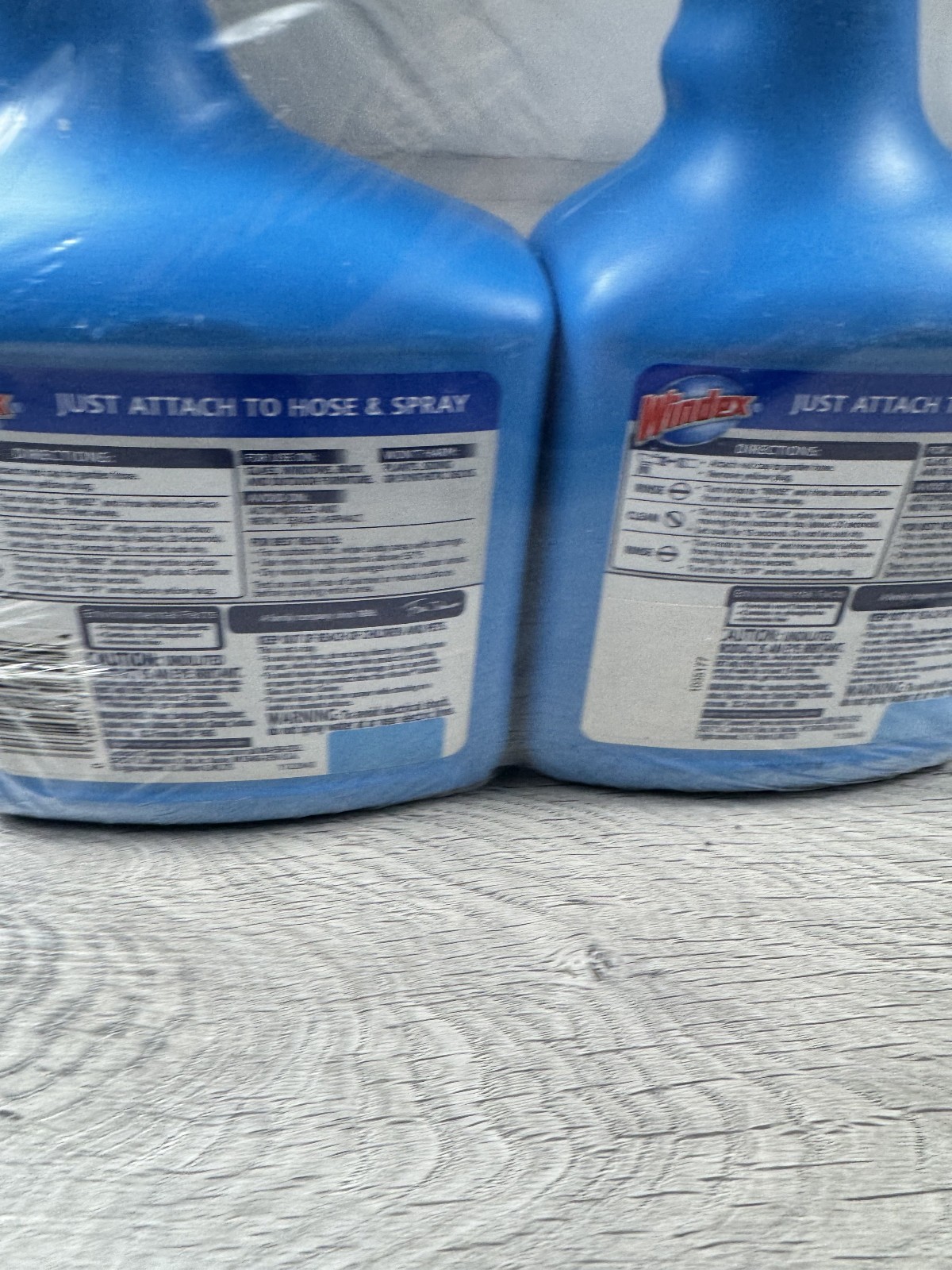 Windex Outdoor Glass & Patio Cleaner, 32 Fl Oz Connects to Hose End Lot of 2