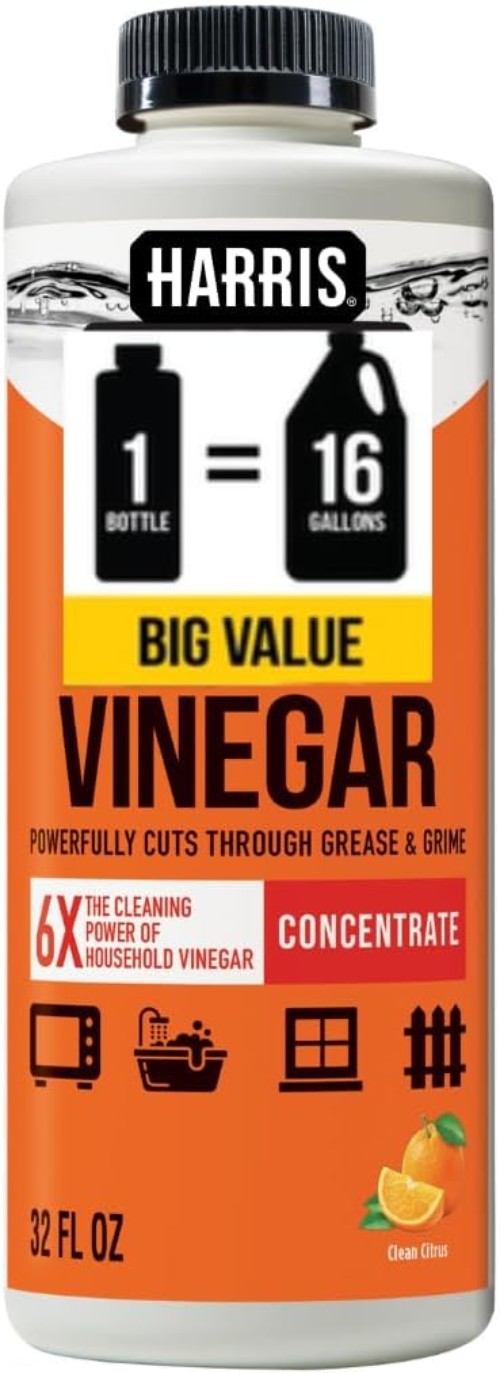 All-Purpose 30% Cleaning Vinegar – Citrus Scent, 32 Fl Oz Makes 16 Gallons