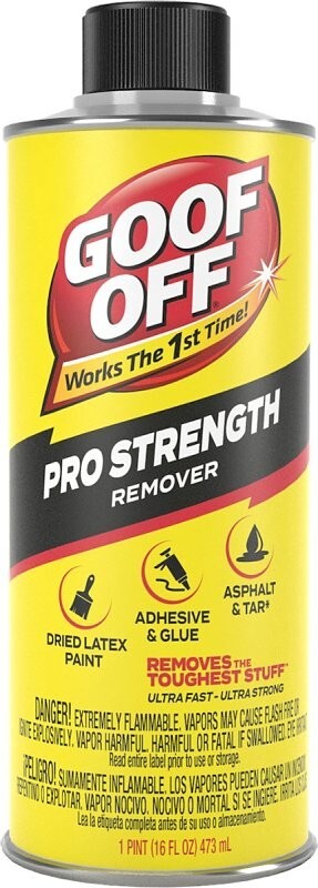 NEW GOOF-OFF FG653 16OZ MIRACLE PROFESSIONAL STRENGTH CLEANER 0785568