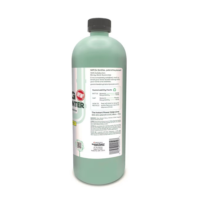 Instant Power ECO Clog Preventer (32 Fluid ounce) Drain Cleaner Pour bottle