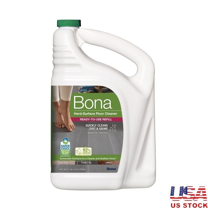 Hard Surface Floor Cleaner, Unscented, 96 fl oz