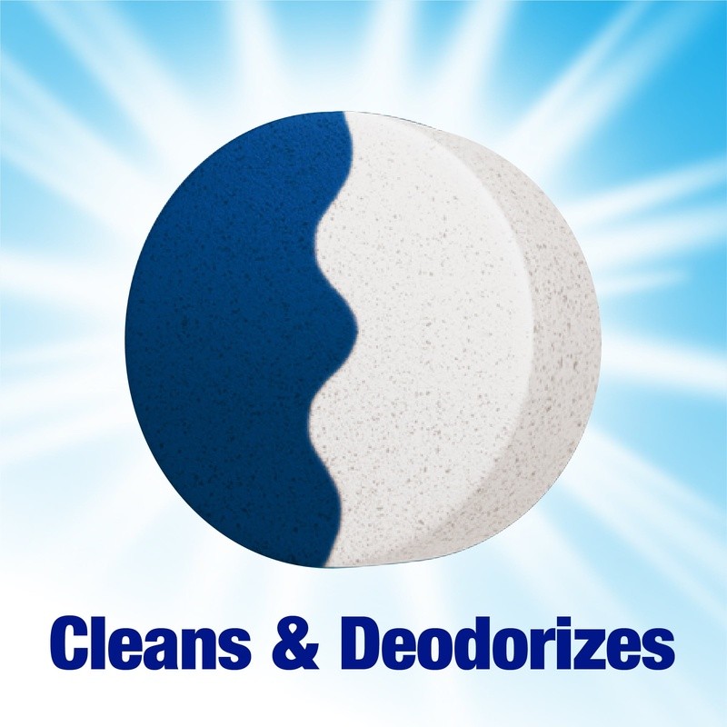 Automatic Toilet Bowl Cleaner Tablets 10 Pack Bleach Freshener Stain Remover New