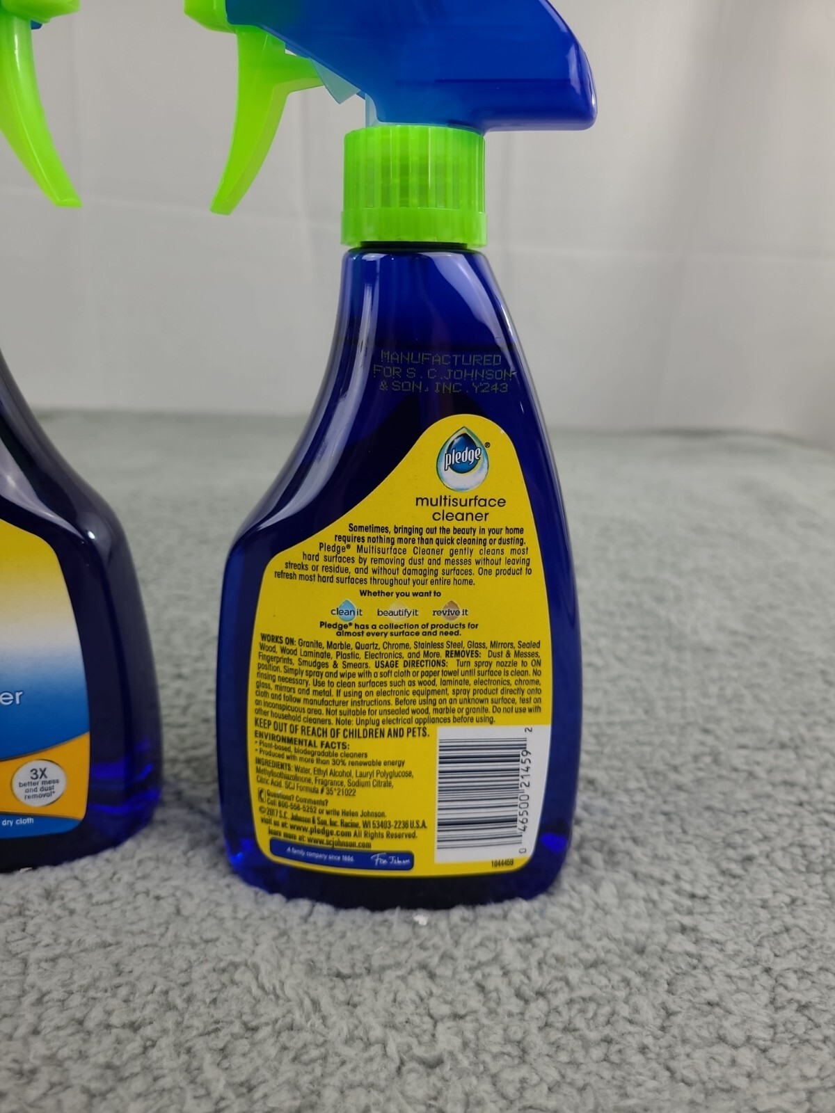 4x PLEDGE Multi-Surface CLEAN IT Fresh Citrus 16 Oz