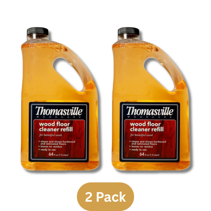 2 Pack Thomasville Wood Floor Spray Cleaner Refill 64 Oz