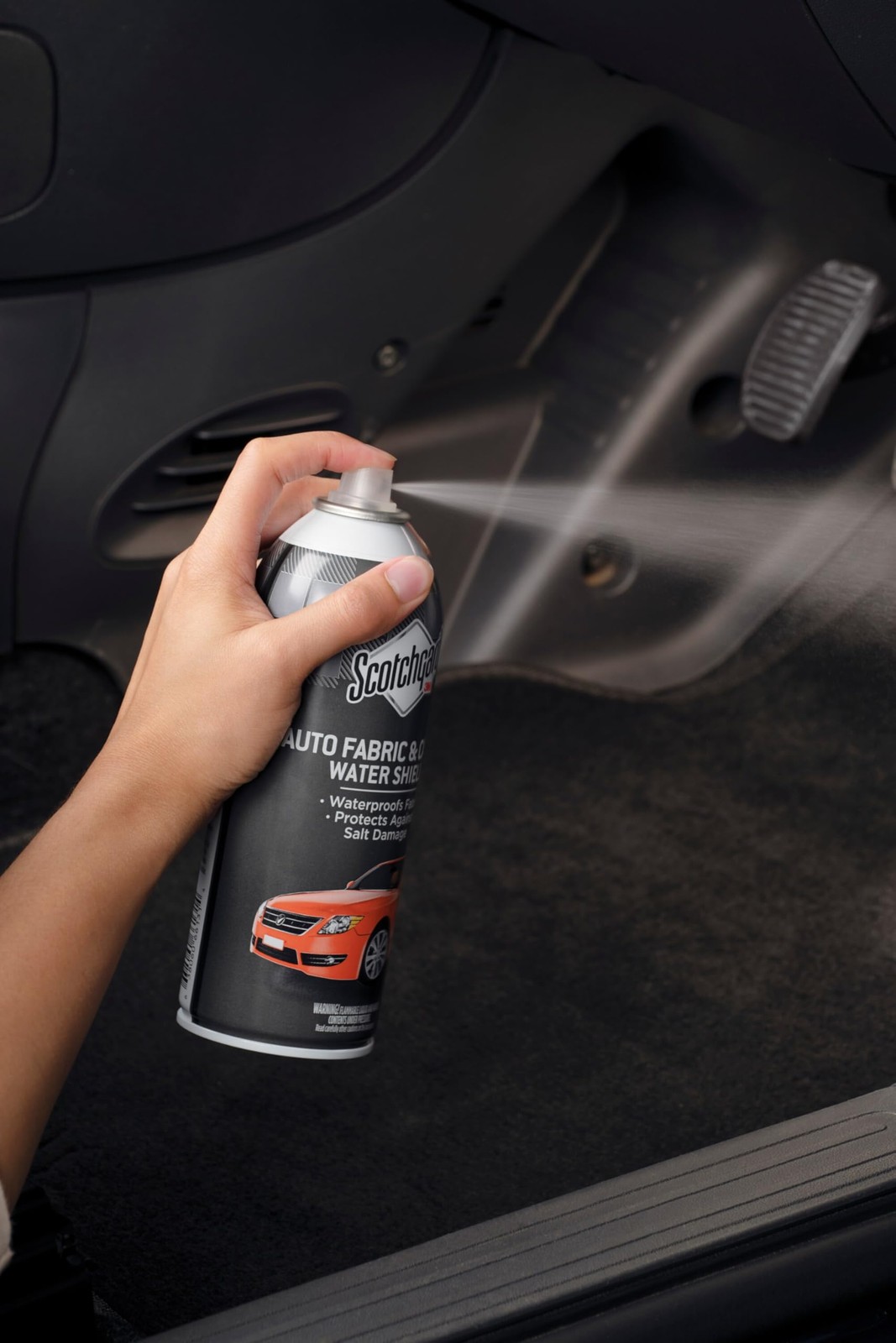 Scotchgard Auto Fabric & Carpet Water Shield 20 Ounces (Two 10 Ounce Cans)