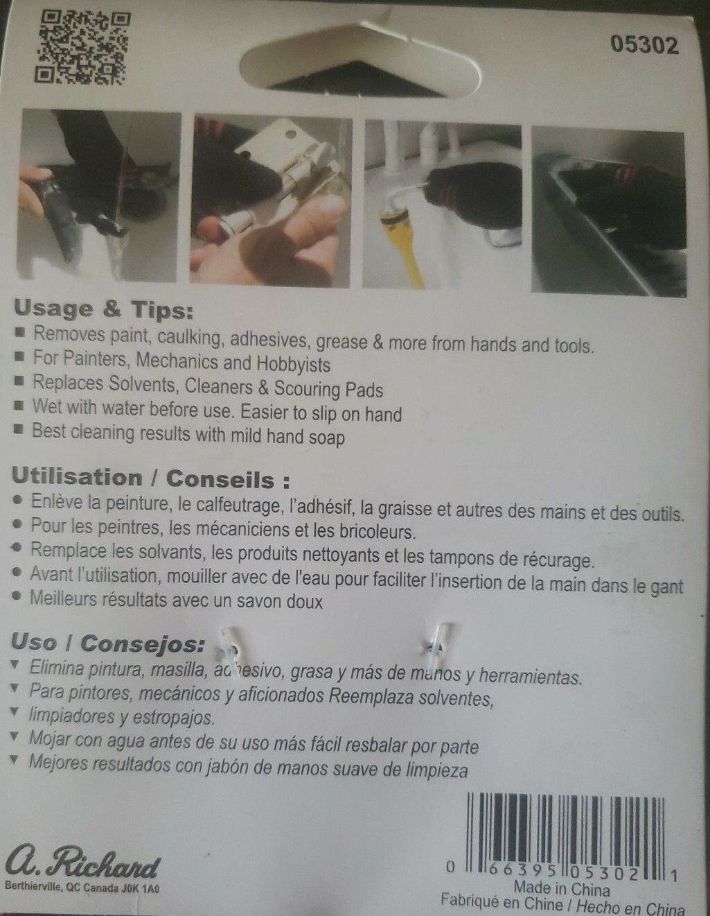 2 Hyde Richard Quickly Clean Gloves, Reusable, Clean Without Harsh Chemicals!!!!