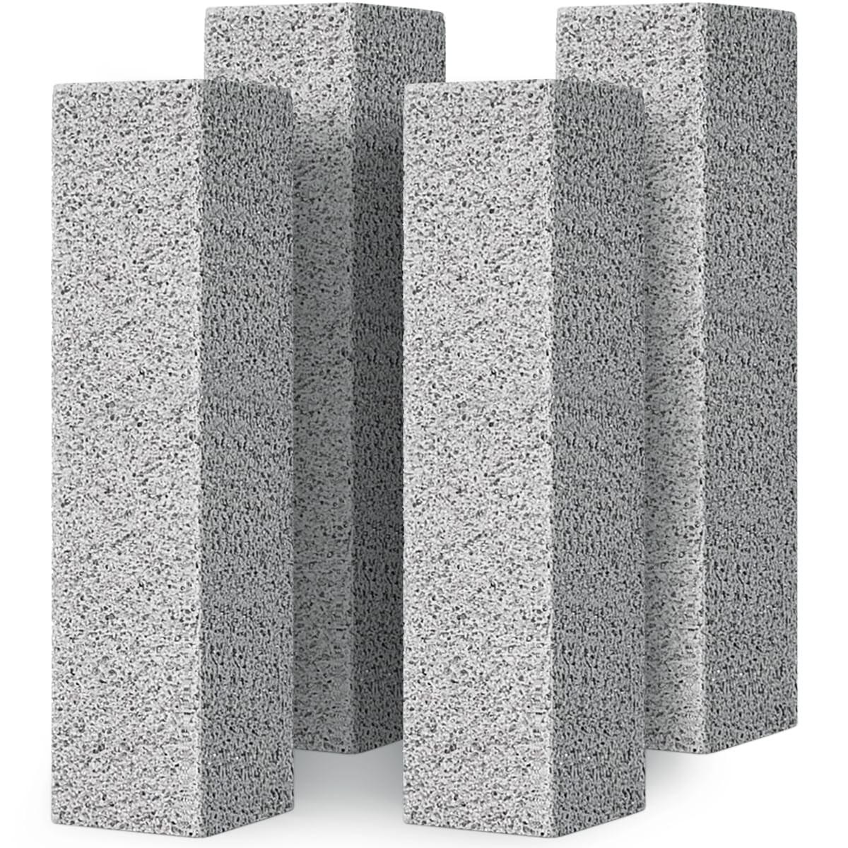4 Pack Pumice Stone for Toilet Bowl Cleaning Tile/Bath-tub/Kitchen/Household