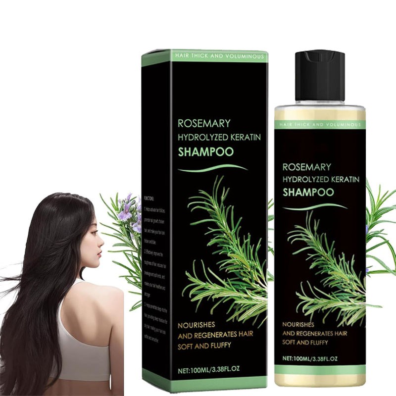 Organic Rosemary Hair Growth Shampoo for Women and Men-Natural Thickening