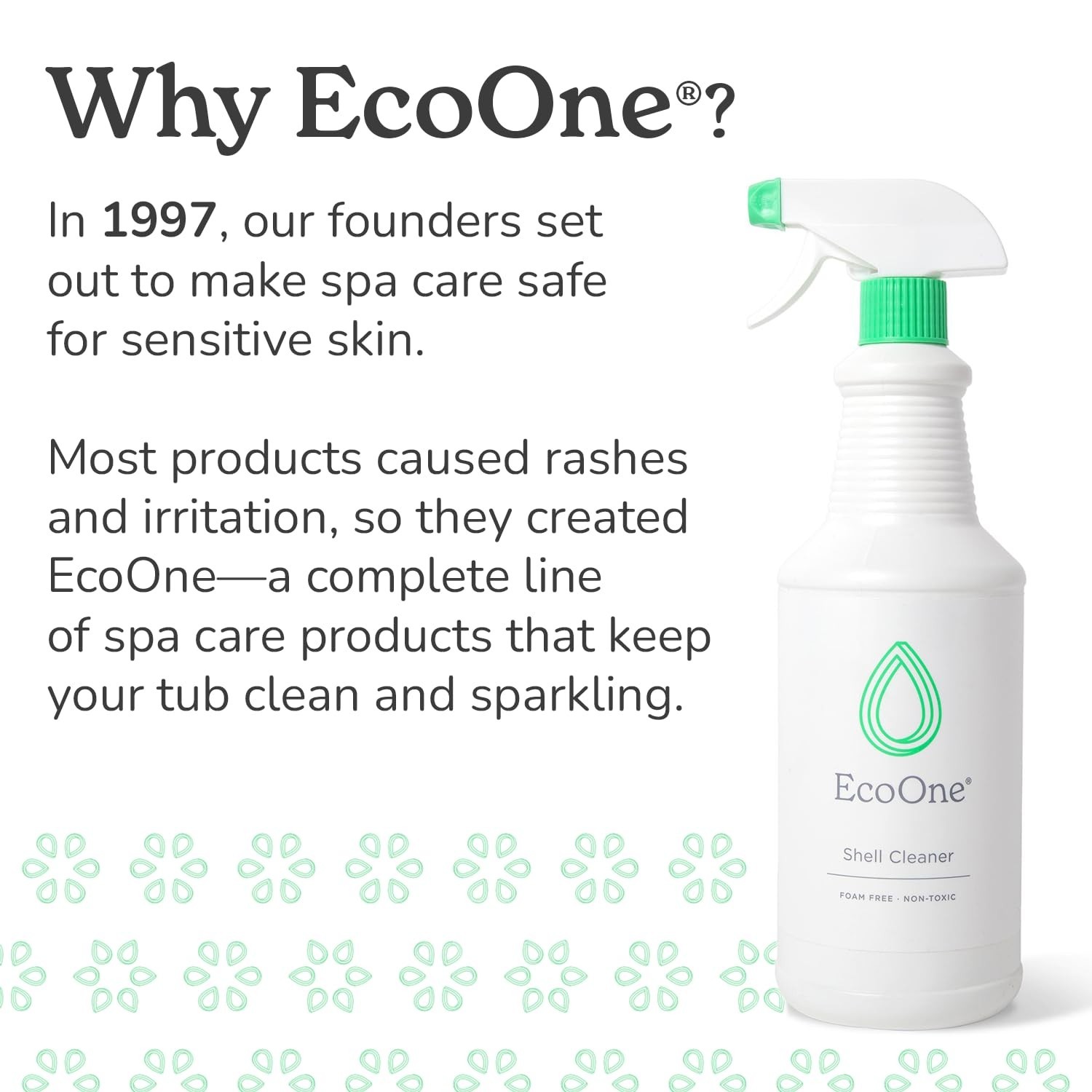 All-Natural Spa & Hot Tub Shell Cleaner | Foam-Free, Fragrance-Free, 32 Oz | Rem