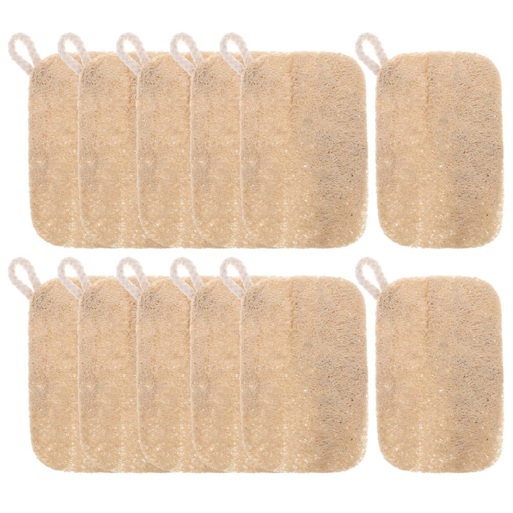 30 PCS Dish Loofah Sponge Luffa Natural Towel Handmade Cleaning Scourers