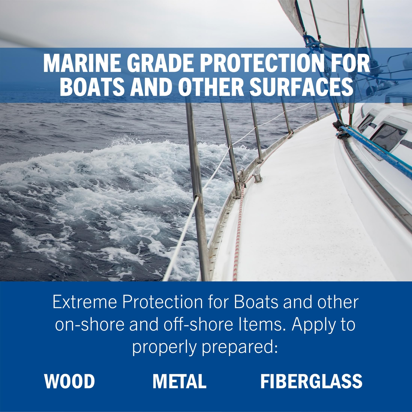 Marine Topside Paint Gloss White 1-Quart