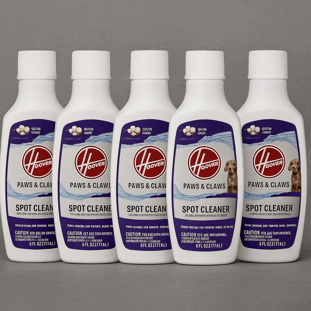 5pcs Hoover Paws & Claws Spot Cleaner Carpet Cleaning Formula 6 oz Free Shipping