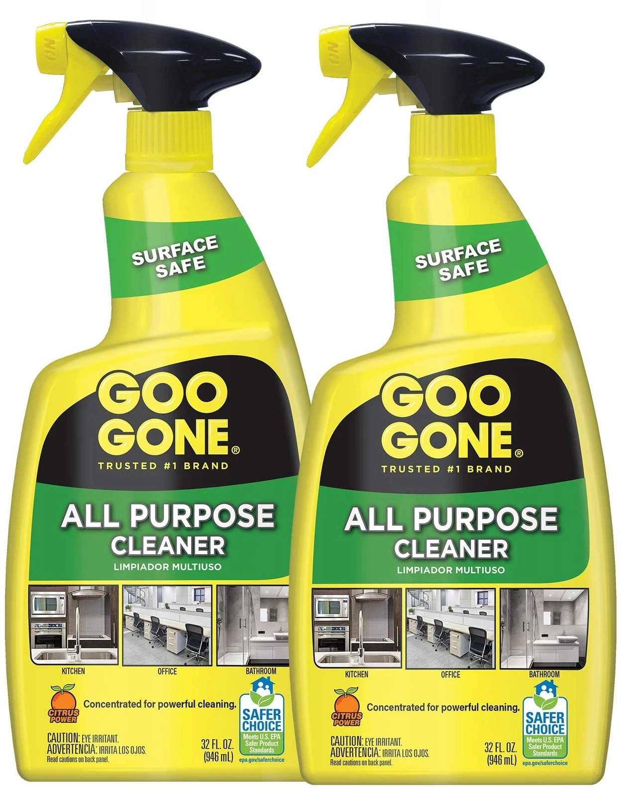 All-Purpose Cleaner – Removes Dirt, Grease, Grime and More – 32 Ounce 2 Pack