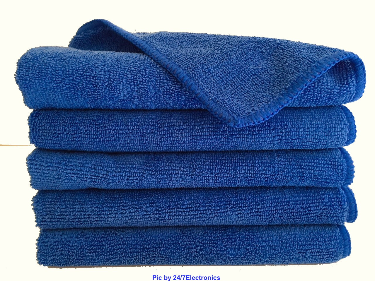 6 PREMIUM MICROFIBER CLEANING KITCHEN WASH CLOTH TOWEL 16″x16″ 40x40cm/CAR/GLASS