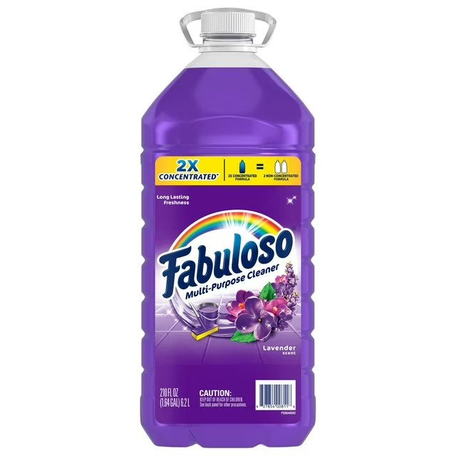 Fabuloso 2X Concentrated Multi-Purpose Cleaner Lavender, 210 fl oz