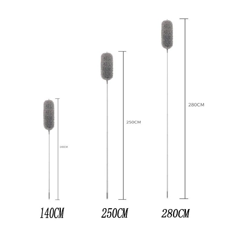 Extendable Microfiber Duster Retractable Gap Cleaner Brush for Home Car