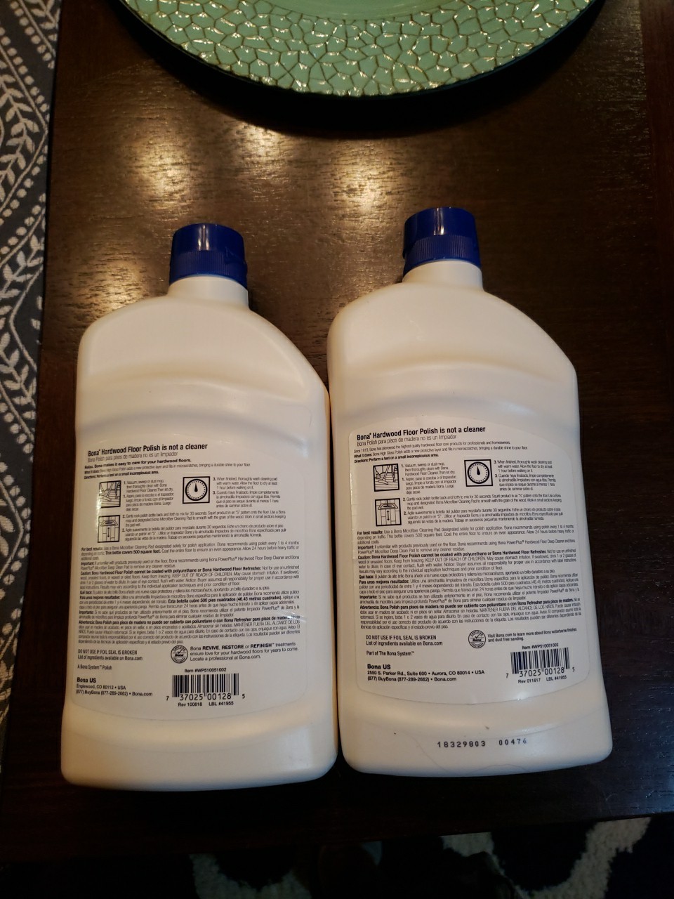 Bona High Gloss Hardwood Floor Polish 32 Oz. 2 Qty.