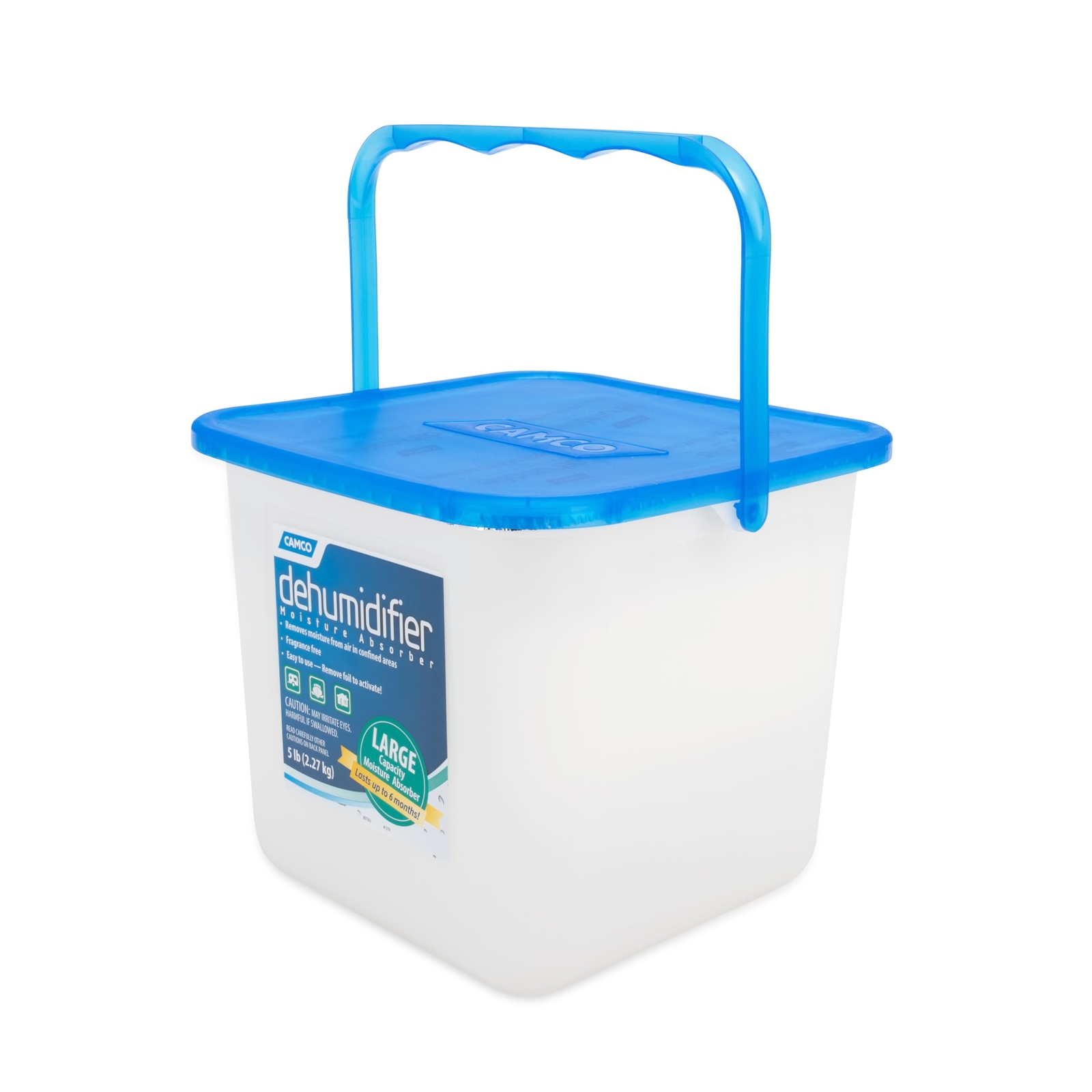 Camco 5 lbs RV Moisture Absorber Dehumidifier Bucket Eliminates Odors