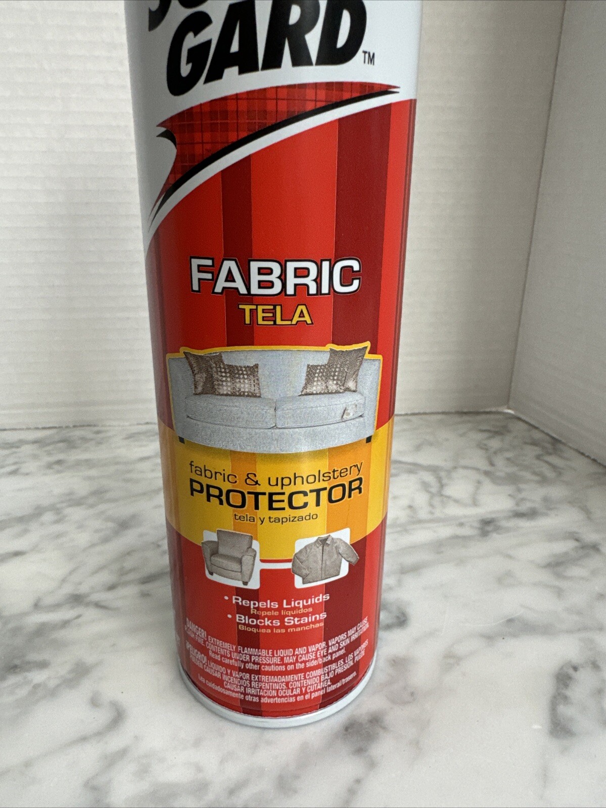 SCOTCHGARD Fabric & Upholstery Protector 10 oz | USA| Vintage| Discontinued