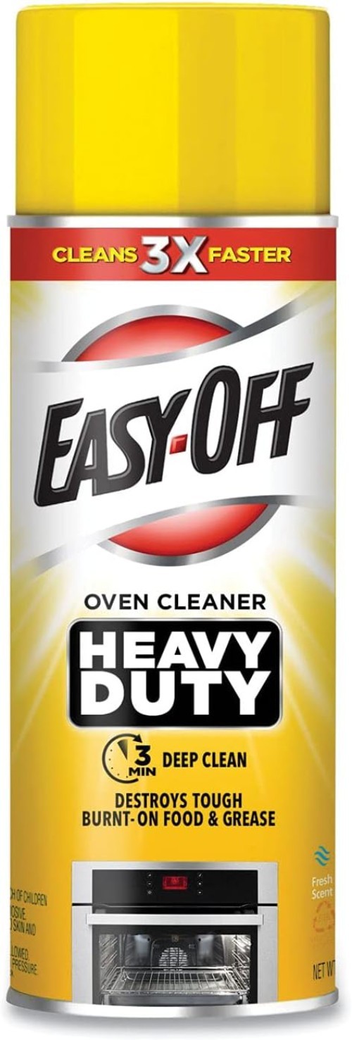 Scrub-Free Organic Oven Cleaner Spray – 14.5oz Can, 12 Pack for Easy Cleaning