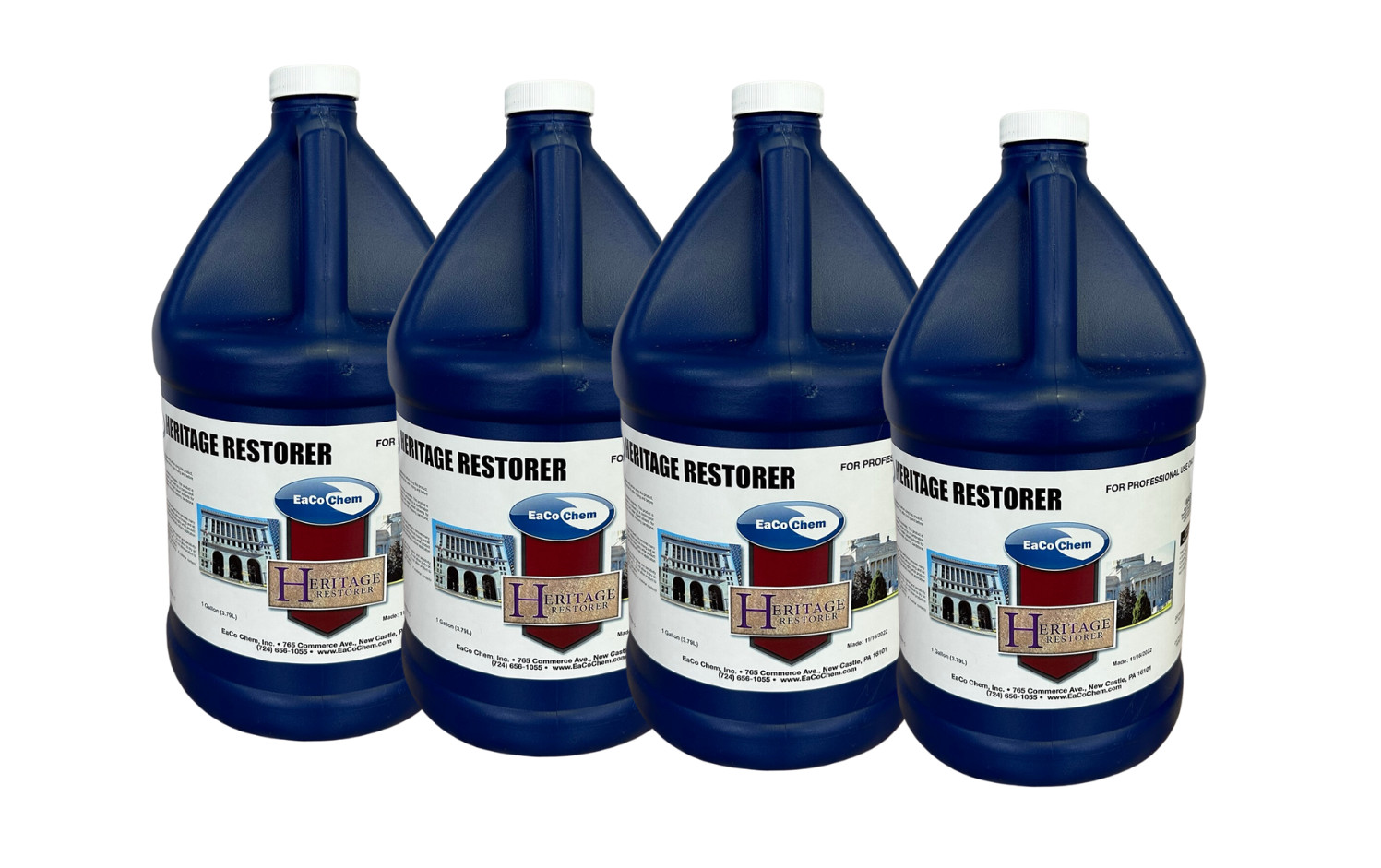 EaCo Chem Heritage Restorer – 4 Gallon Case – Preserve Brick, Limestone & More