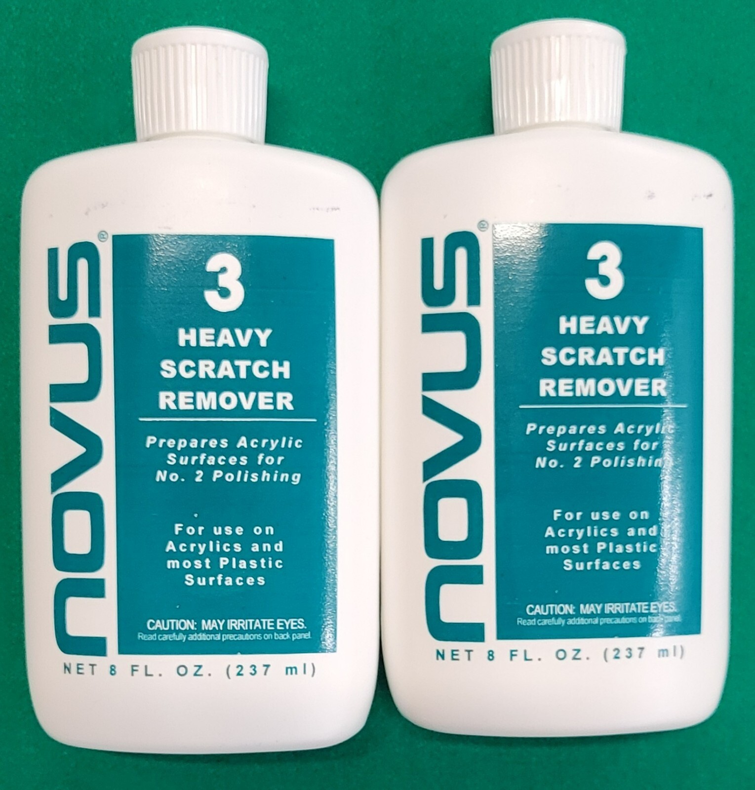 Novus Plastic Polish #3 (8 Oz) 2 Pack