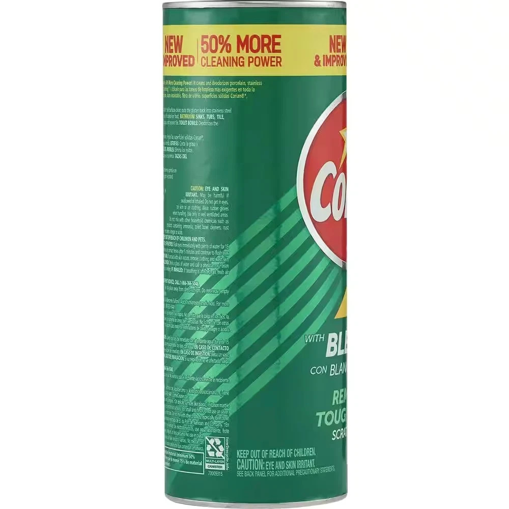 Comet cleaner with bleach | All-purpose cleaner removes stains | 2 PACK Bulk Lot