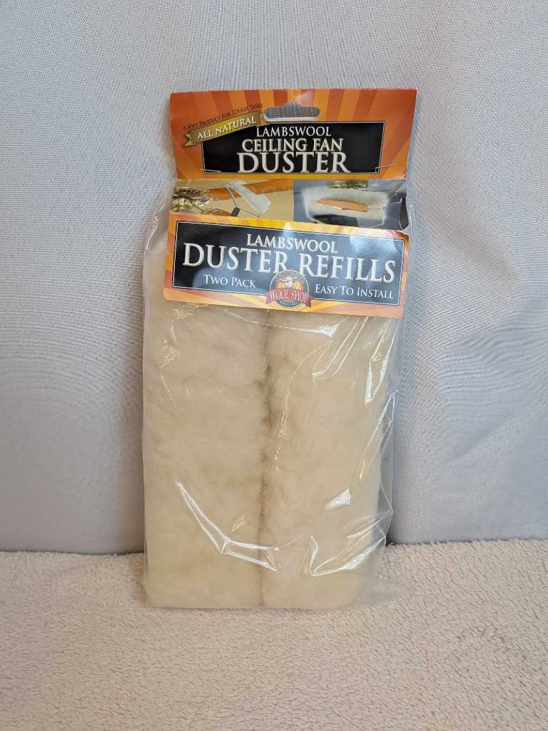 Wool Shop Lambswool Duster Refills Two Pack Ceiling Fan Easy Install