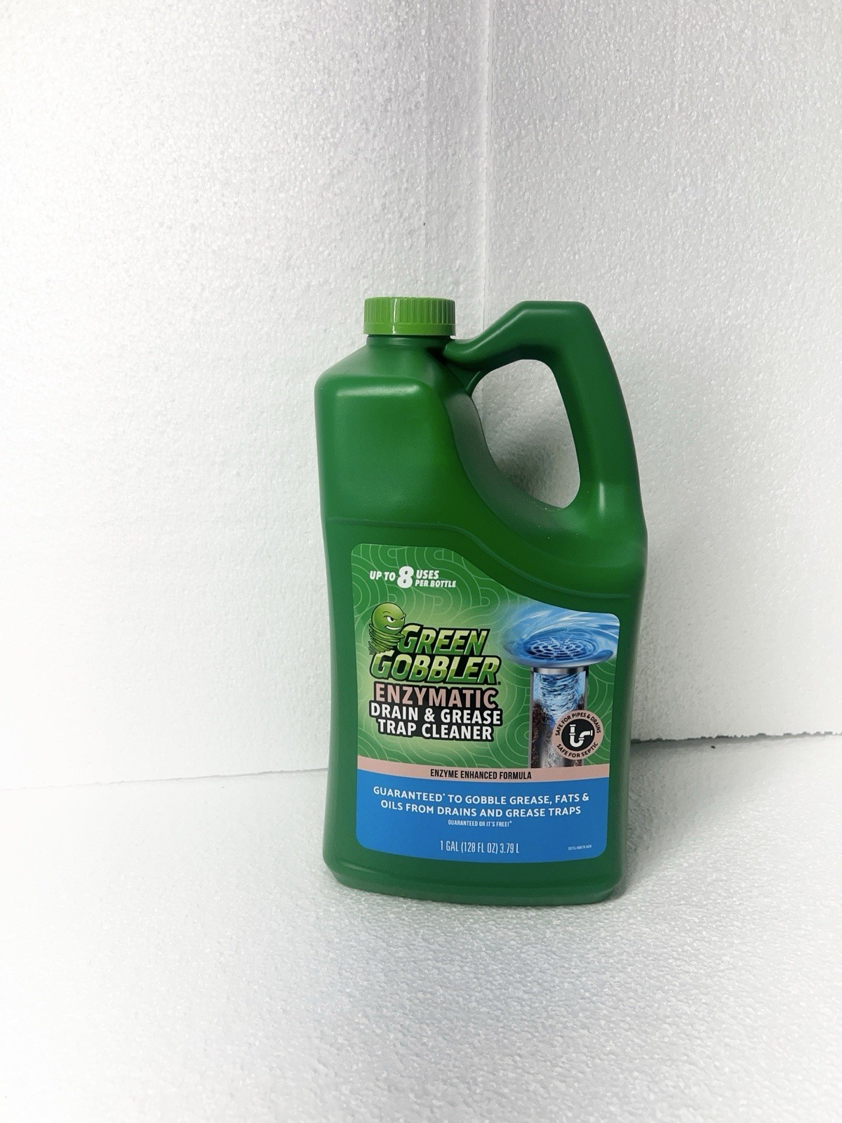 Eco-Friendly Enzyme Drain Cleaner – 1 Gallon for Grease Traps & Septic Health