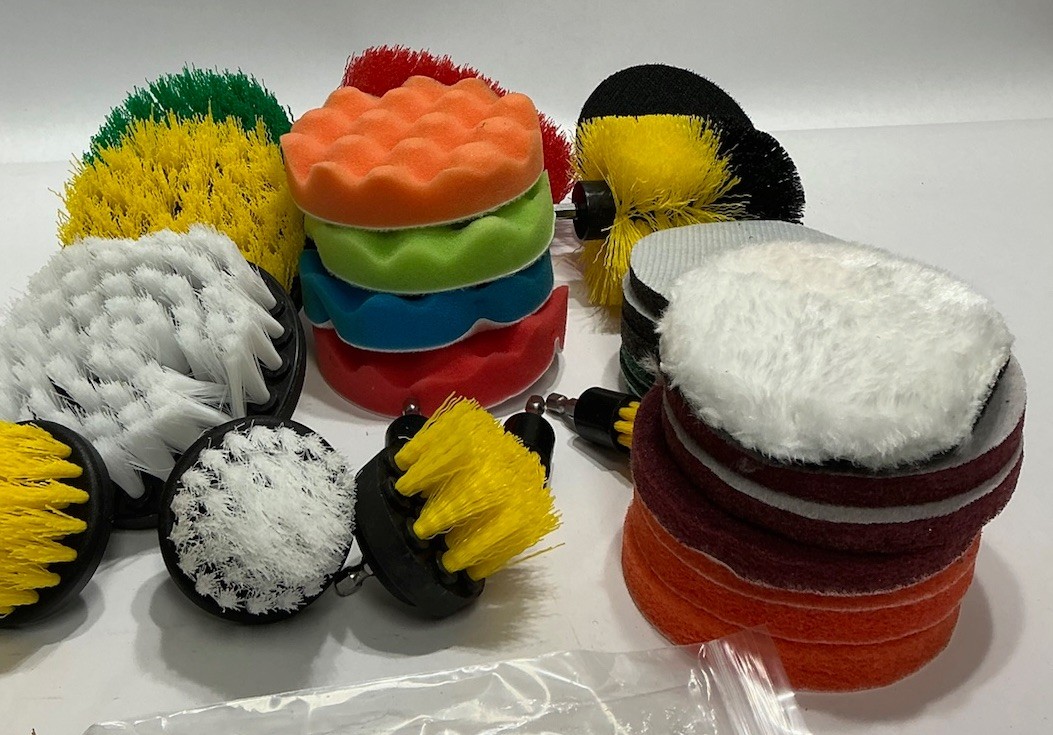 25 PCS DRILL BRUSH ATTACHMENT SET MULTI PURPOSE DEEP CLEANING KIT POWER SCRUBBER