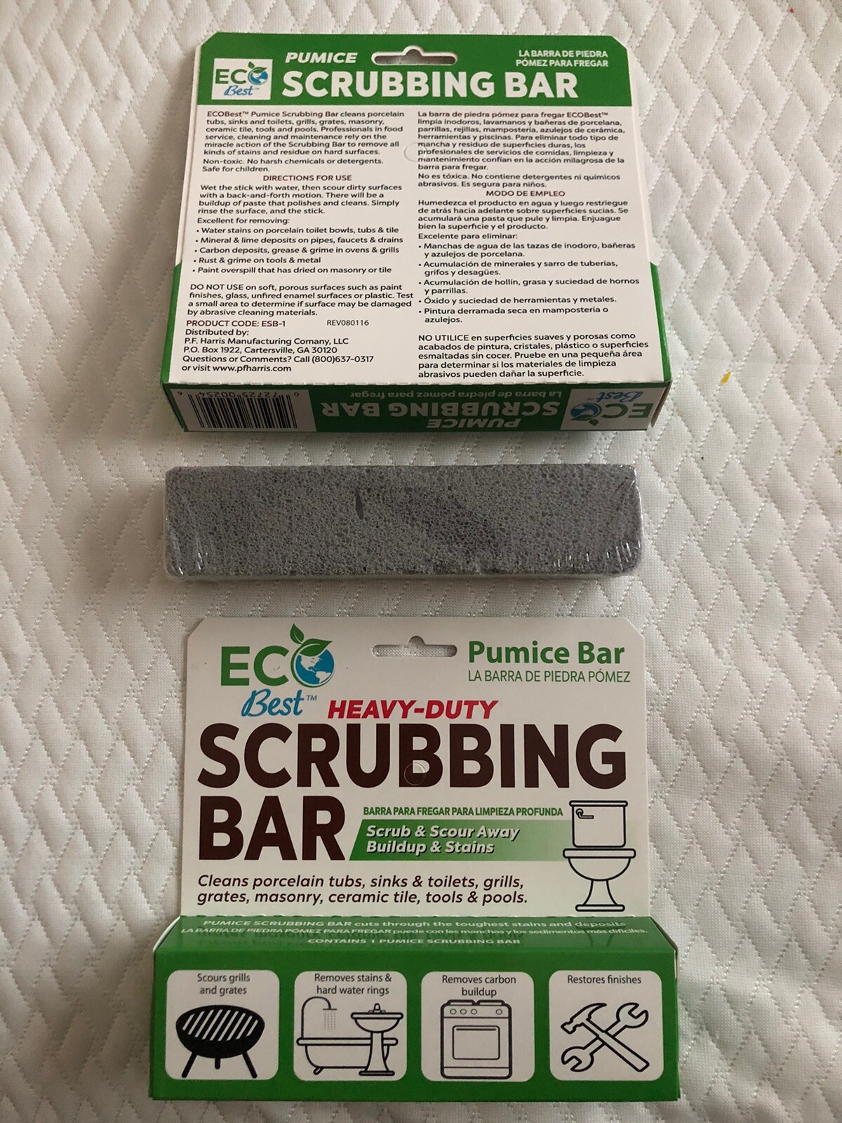 12 pack PUMICE heavy duty SCOURING STICK BAR for cleaning toilets