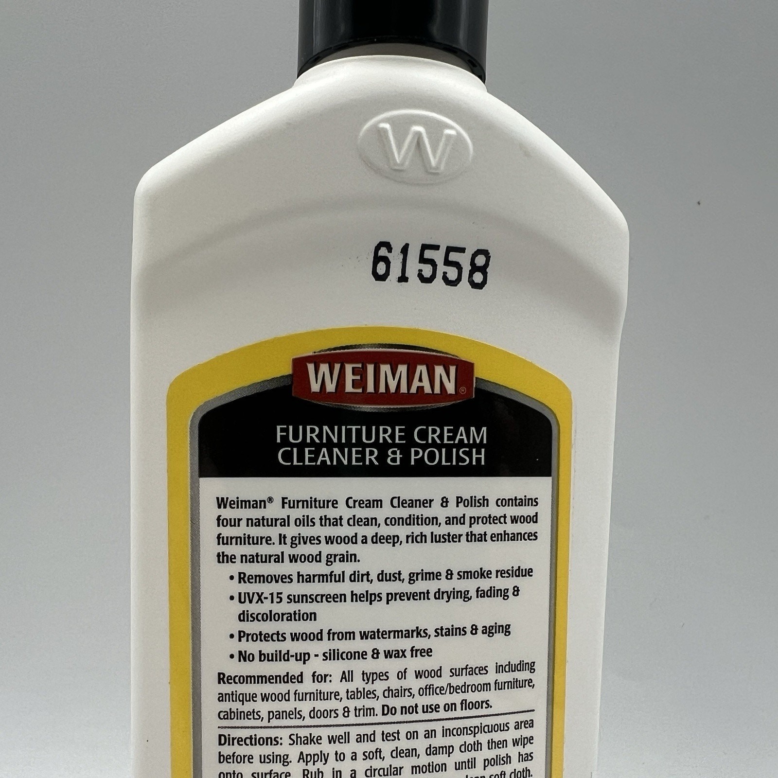 Weiman Furniture Cream Cleaner Polish with Lemon Oil 8 fl oz 237 ml NEW