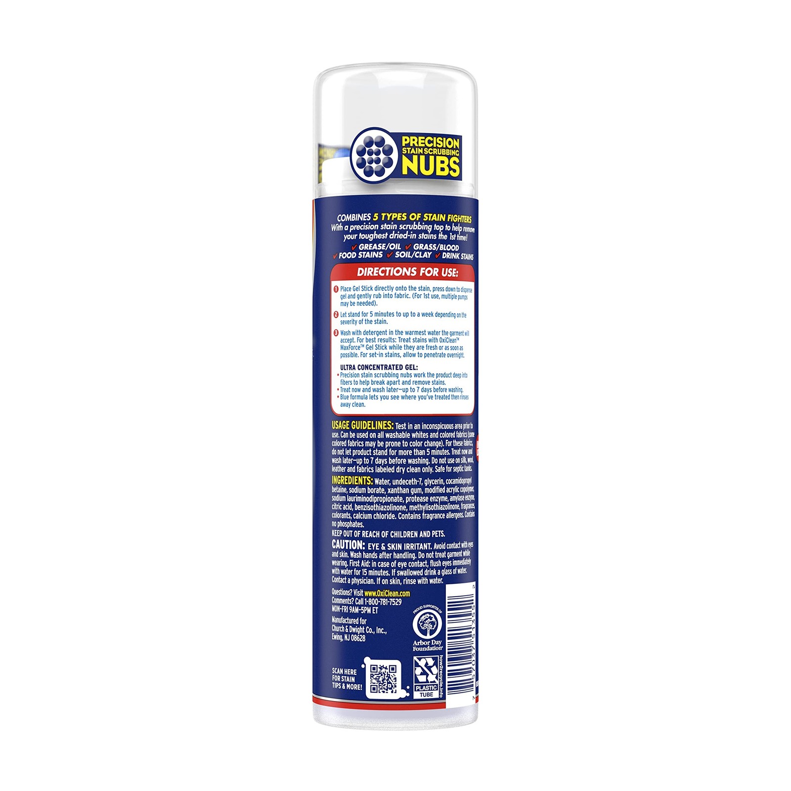 OxiClean Gel Sticks, 6.2 Ounce (Pack of 2)