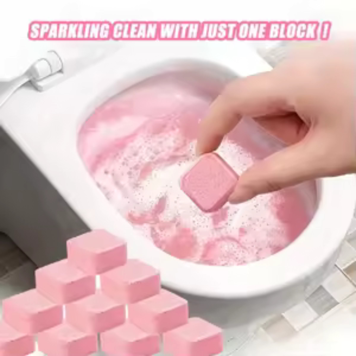 20Pcs Toilets Cleaning Effervescent Tablet Toilet Cleaner Deodorant Remover