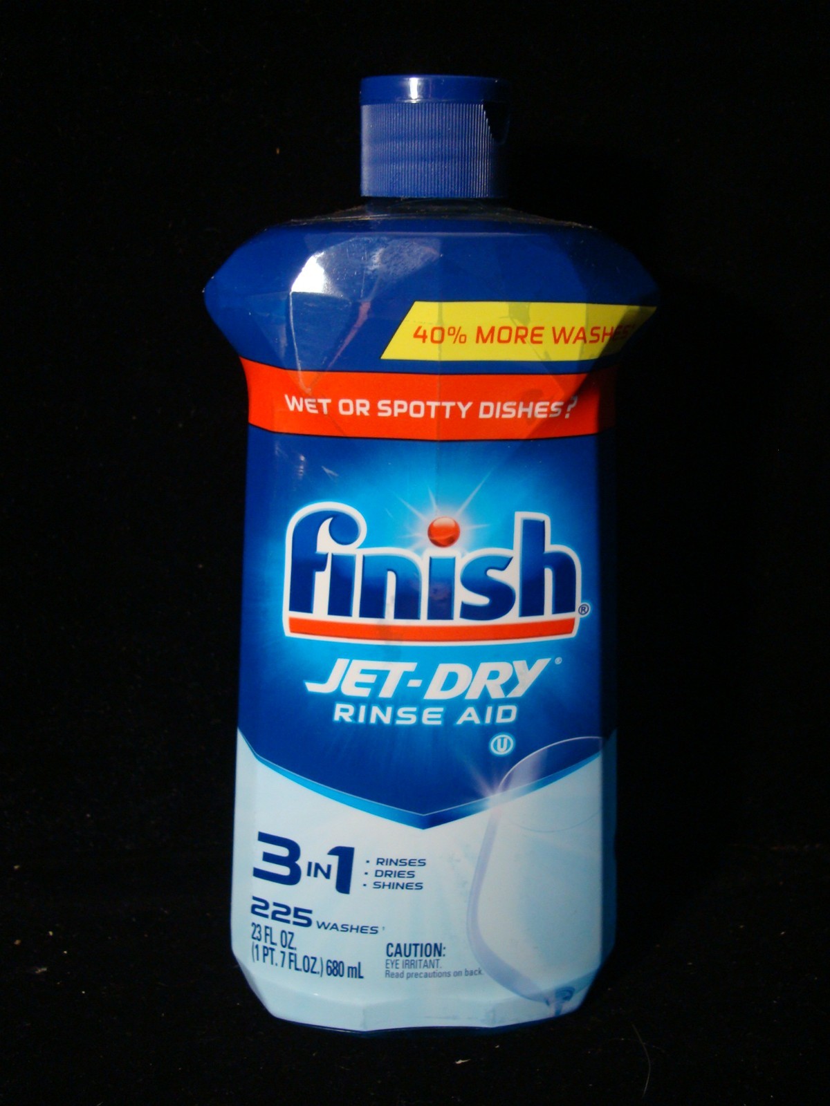 Finish Jet-Dry Rinse Aid 23oz Dishwasher Rinse Agent and Drying Agent