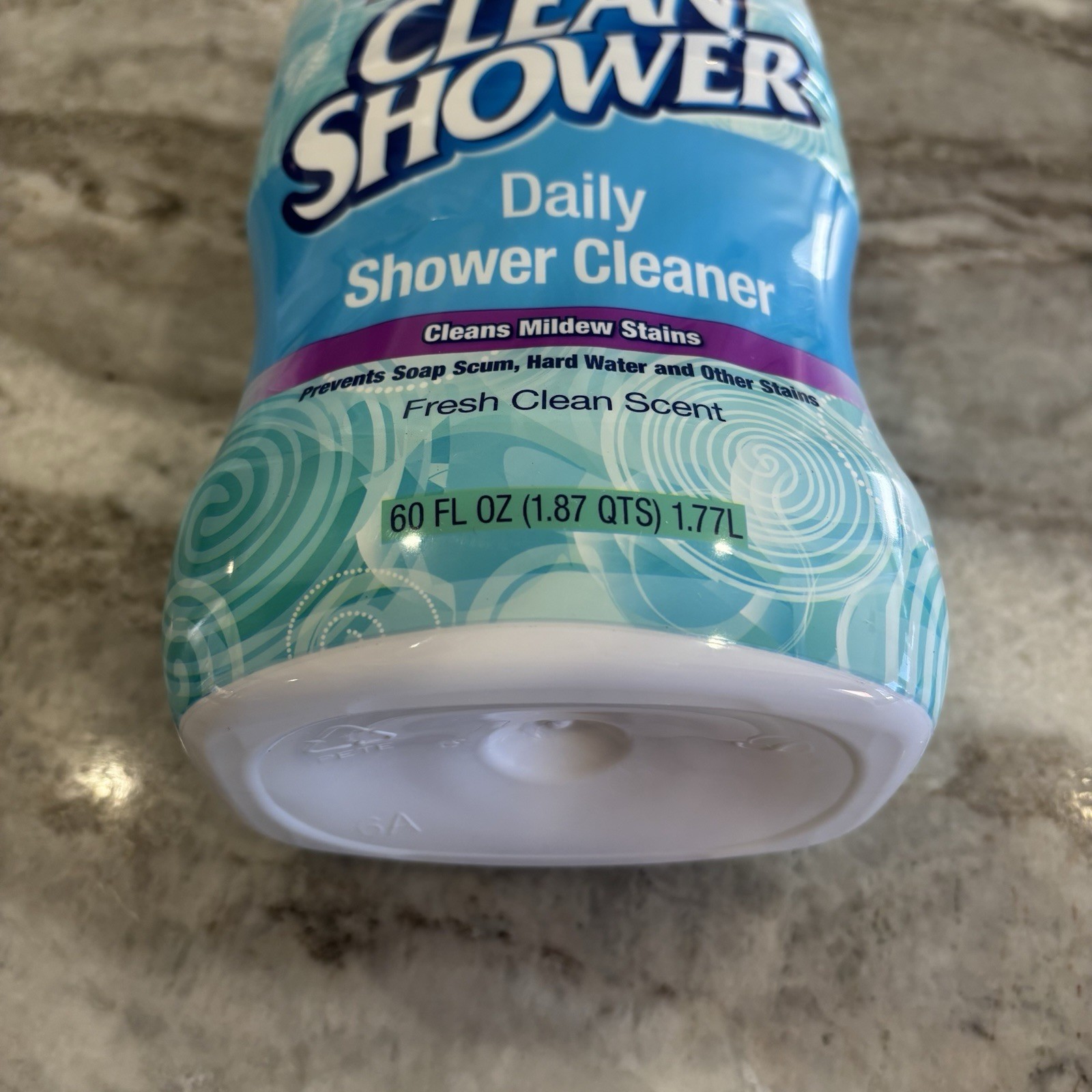 Clean Shower Daily Shower Cleaner Refill Cleans Mildew Stains 60 fl oz