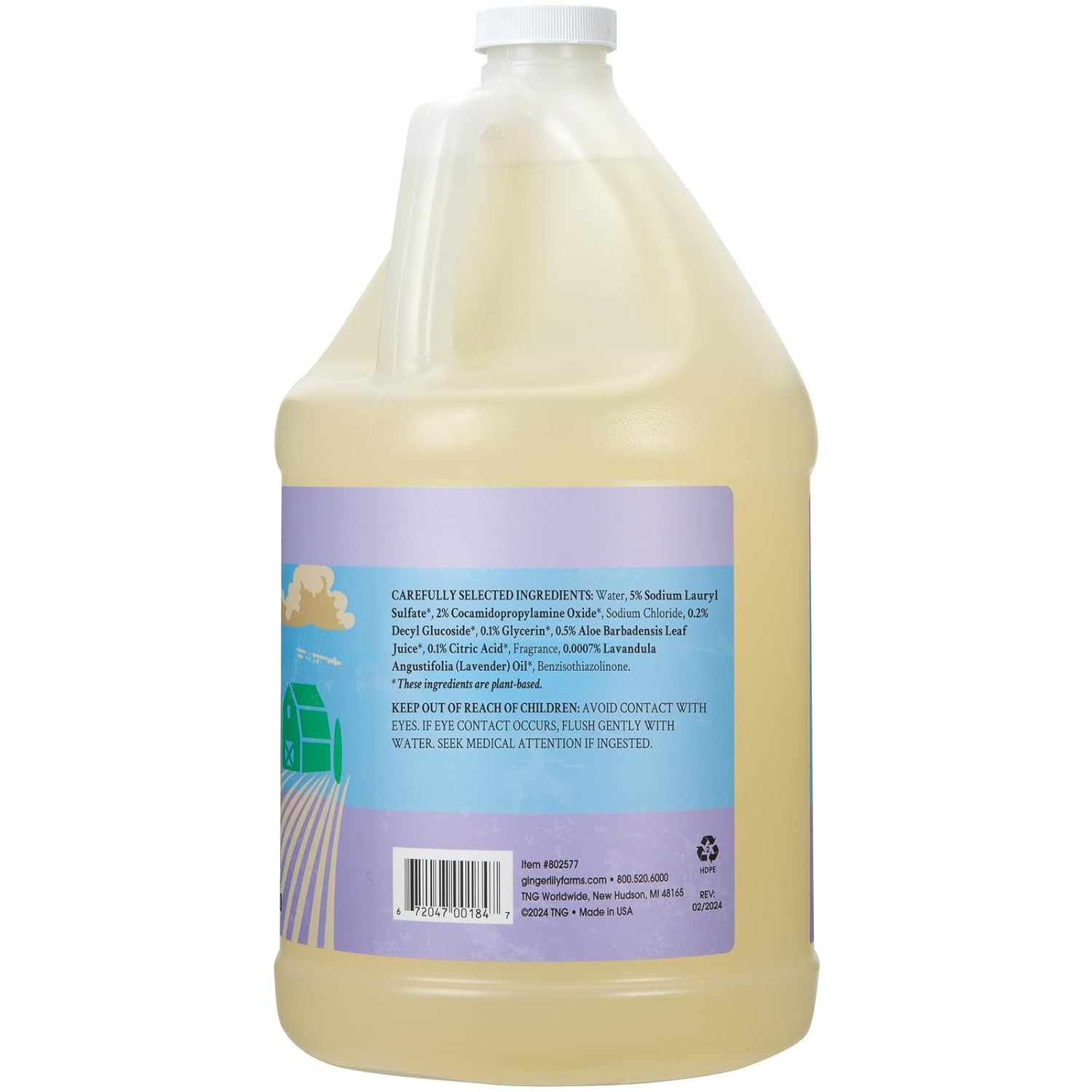 Concentrated Plant Based Liquid Dish Soap Non Toxic Vegan Eco Friendly