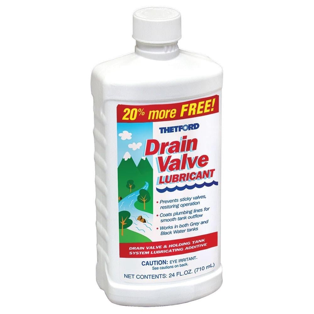 RV Drain Valve Lubricant – 24 oz for Smooth Operation and Maintenance
