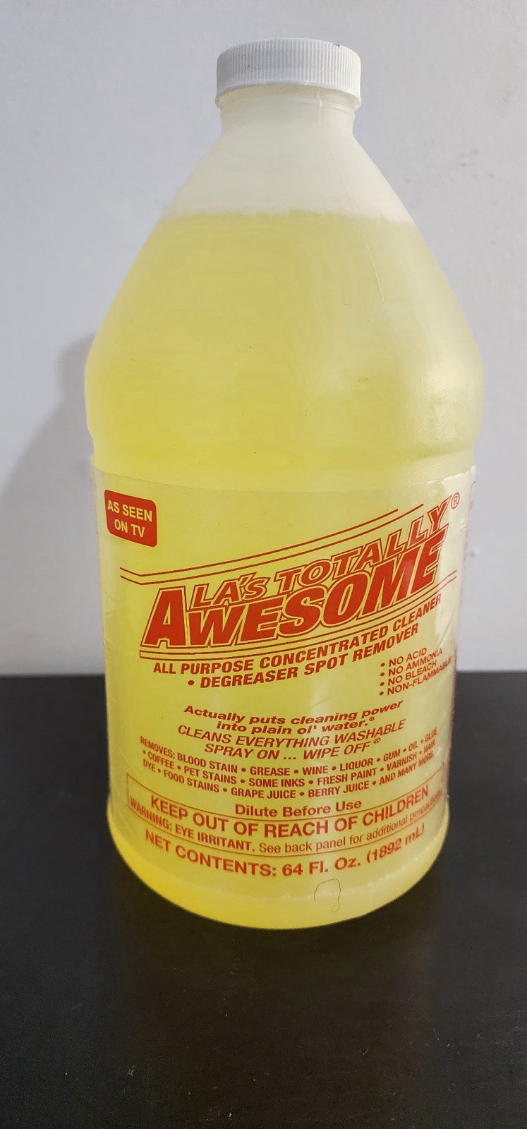 LA’s Totally Awesome All Purpose Cleaner 64 fl oz & 2 20oz Spray Bottle(104oz)